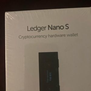Bitcoin Crypto Ledger Nano S Brand New Never Opened Crypto Wallet
